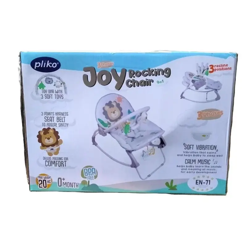 Bouncer Rocker Pliko Joy 9 in 1 ( bouncer ayun manual ) 2