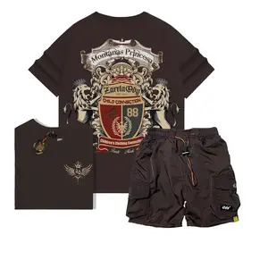 Setelan Anak Laki Laki Distro Model Kekinian - Bahan Dusky Crinkle - Fashion baju