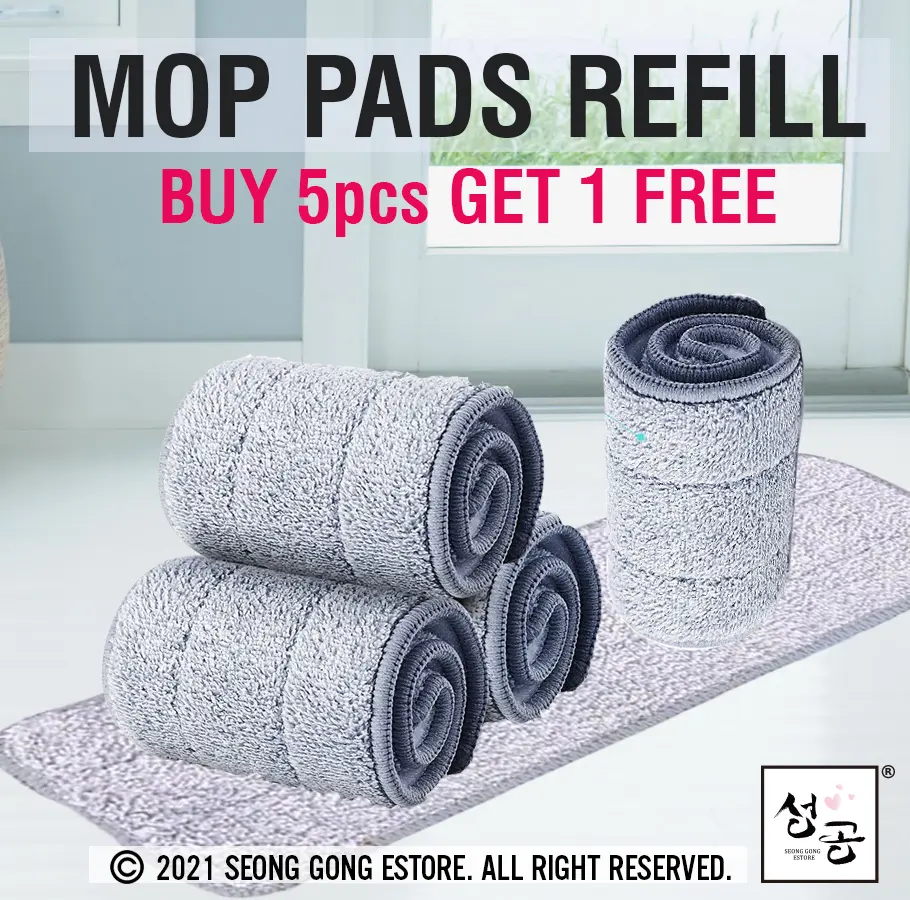 1 piece Flat Mop Refill Microfiber Mop Pads for Mop model EA9