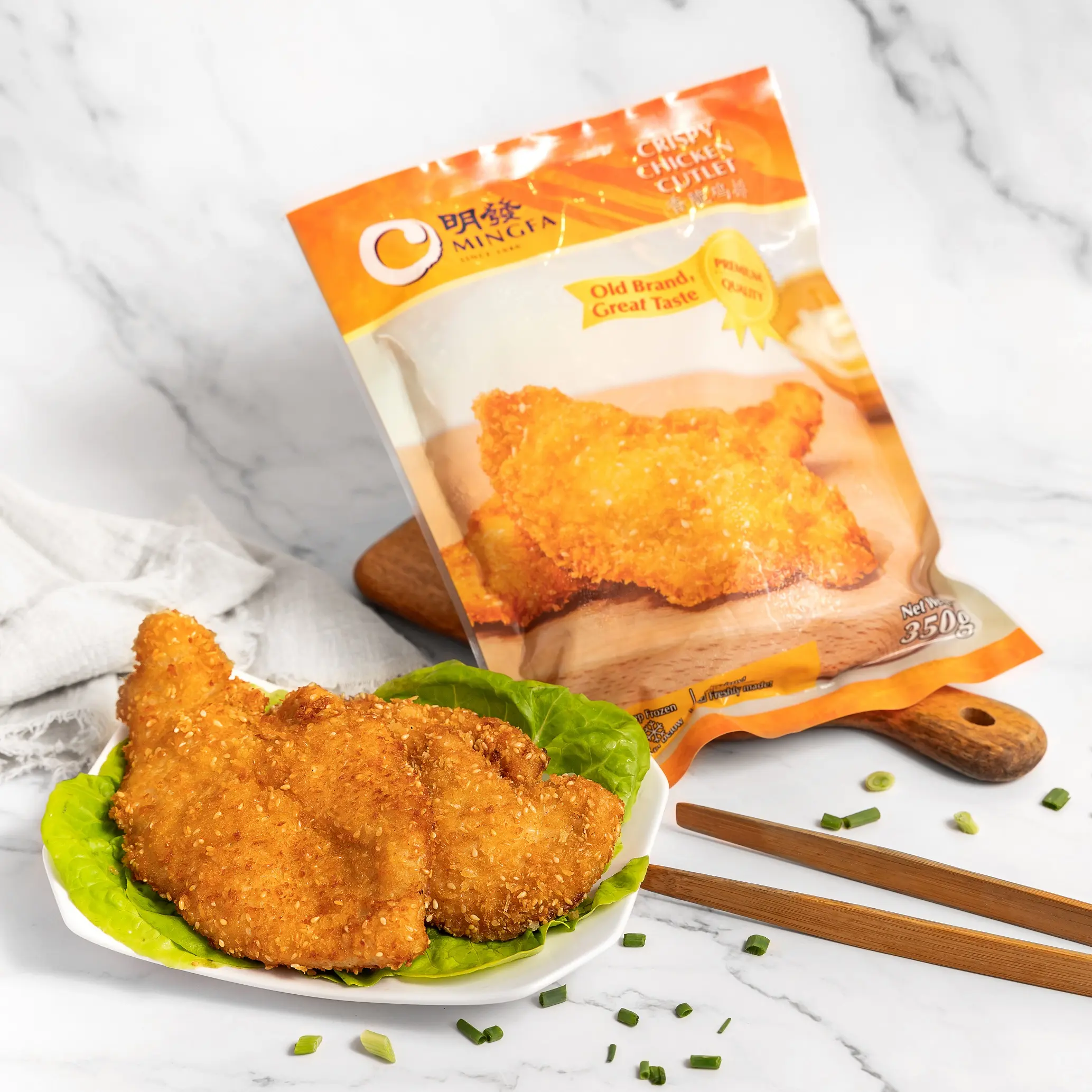 Ming Fa Crispy Chicken Cutlet 350g - Frozen