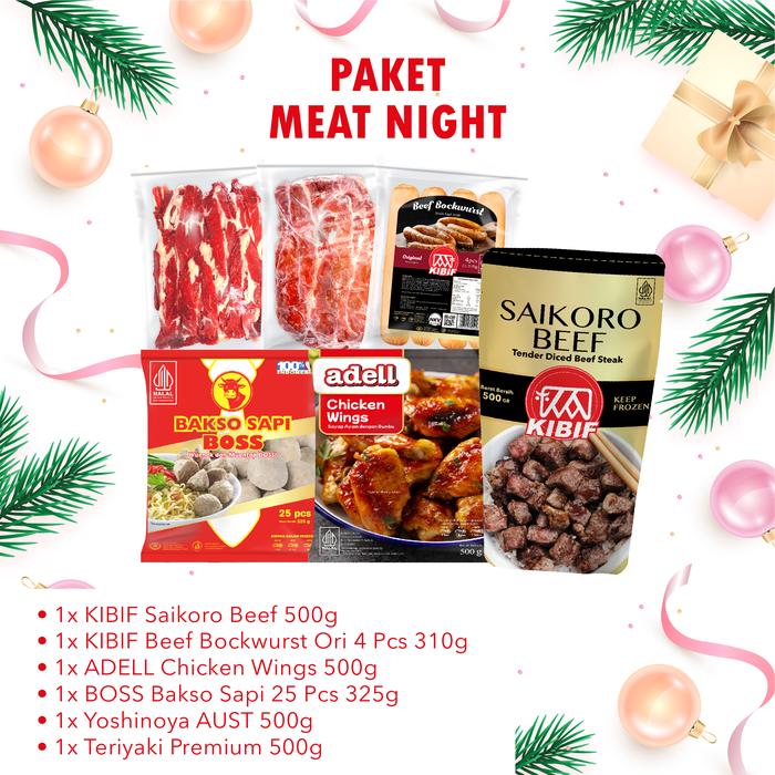 Gambar 12.12 Sale Paket Promo Desember - MEAT NIGHT dari KIBIF STORE Kota Administrasi Jakarta Selatan Tokopedia