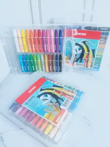 Joyko Crayon Joyko Isi 24 pcs - Oil Pastel - Warna Cerah untuk Kreativitas Anak