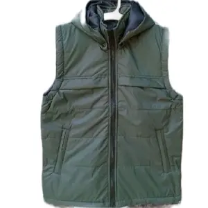 Rompi Vests Outdoor Tebal Parasut Singlet Pria Wanita Casual Hitam bomber jacket jaket