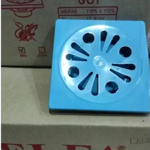 Saringan Mangkok PVC /Saringan Got PVC / Floor Drain PVC   Biru Wc