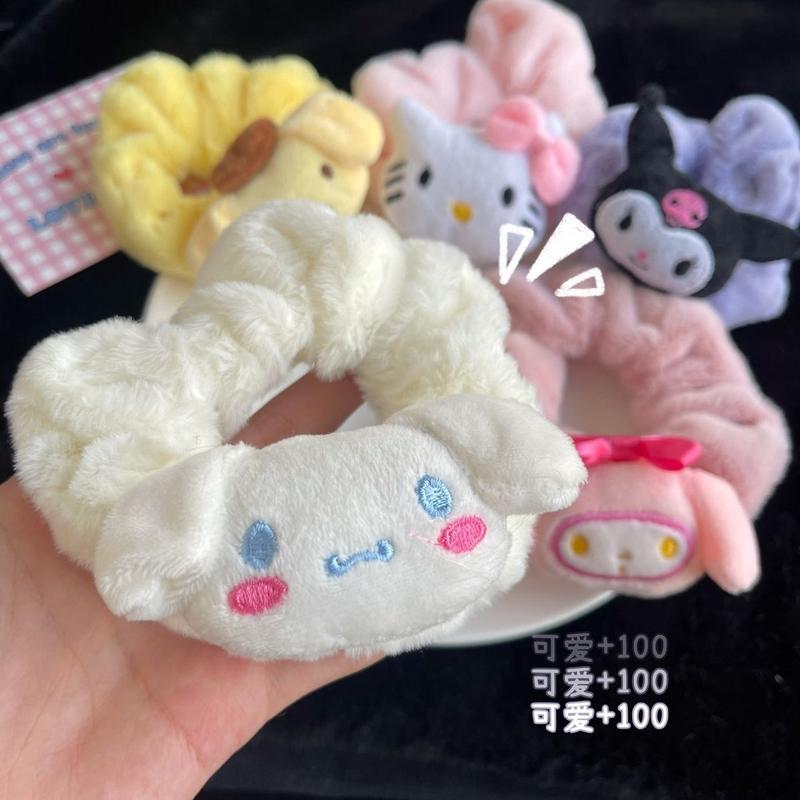 Gelang Rambut Comel Kartun Jepun Cinnamoroll Kuromi Aksesori Perempuan ...