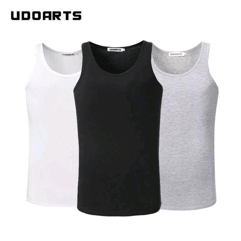 PROMO Singlet 4 Pcs 50 Ribu kaos Dalam Pria Katun 30S Adem Nyerap Keringat 2