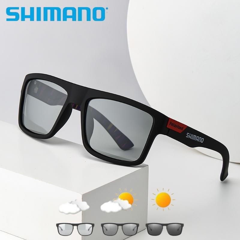 Kính Râm Đổi Màu, SHIMANO, Phân Cực UV400, Thích Hợp Để Câu Cá, Đạp Xe Và Lái Xe, Kính Thể Thao, Dành Cho Nam Và Nữ, Kính Mắt