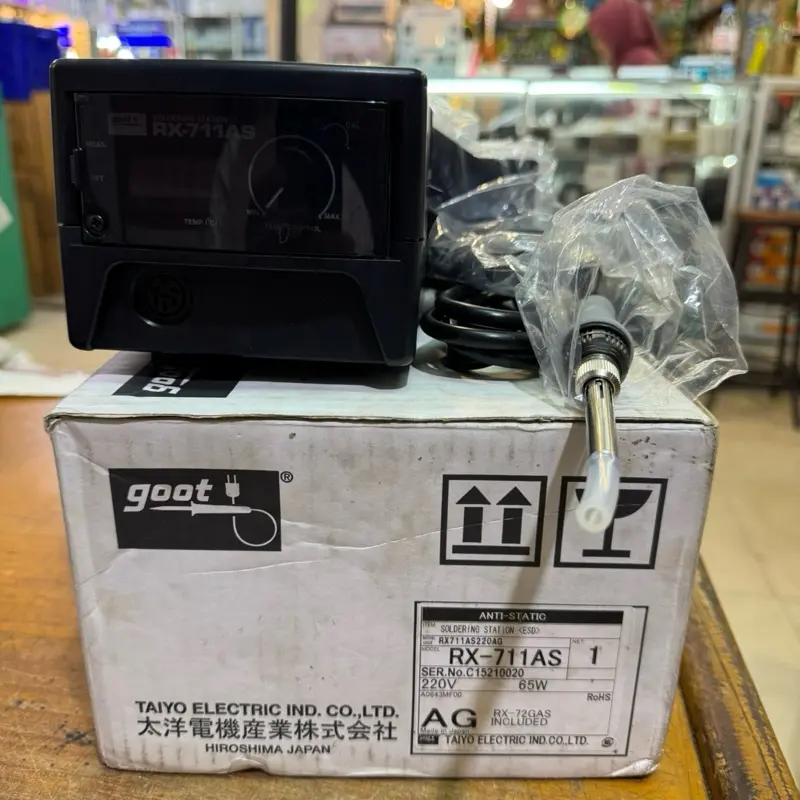 GOOT RX-711AS Temperature control Soldering station