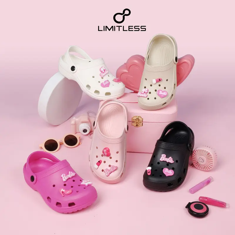SANDAL BERBIE Anak Cewek LILY BERBIE Pin Jibbitz Eva Sandal Slip On Anak Karakter Lucu Korean Style Ringan Kekinian Premium  – Size 27 – 36 6