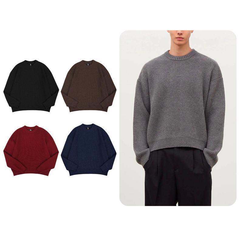  Áo len Simon Jack Lane Áo len dài tay nam nữ form boxy tôn dáng chất liệu len lông thỏ mềm mịn 