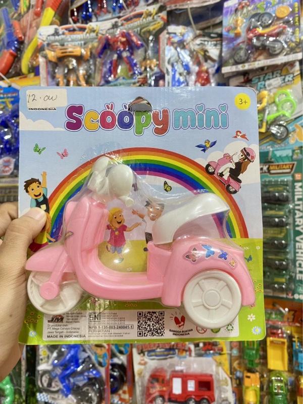 mainan motor vespa mini anak super lucu dan murah
