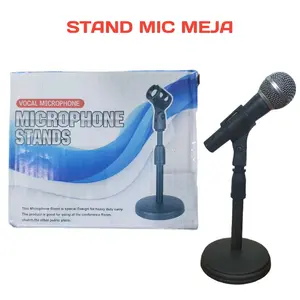 Holder HD-26 Stand Mic Meja Vocal Microphone Stands untuk Konferensi Ruang Gereja dan Tempat Publik Lainnya dengan Desain Khusus untuk Penggunaan Harian