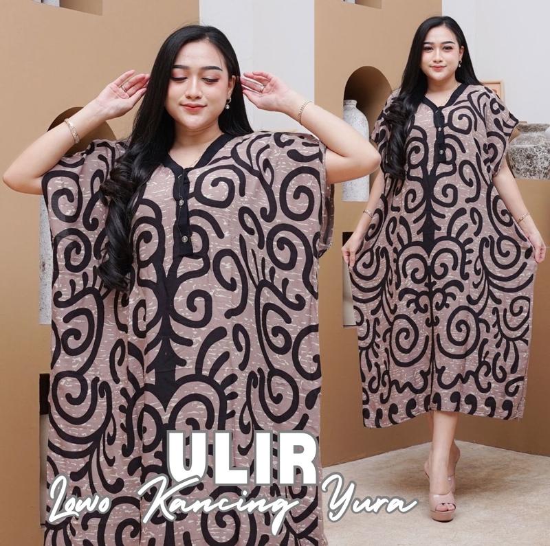 Product Introduction of Paket Hemat Daster Lowo Yura Jumbo Wanita Fit XXXL Busui Bumil Ld 130 Cm Terbaru Nyaman Bahan  Rayon 24