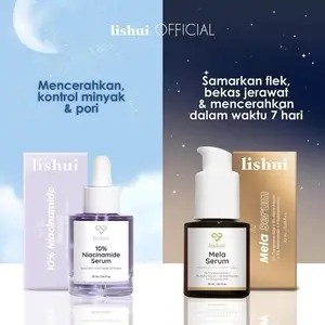 BUNDLING LISHUI MELA SERUM + SERUM NIACINAMIDE 10% / LISHUI SKINCARE