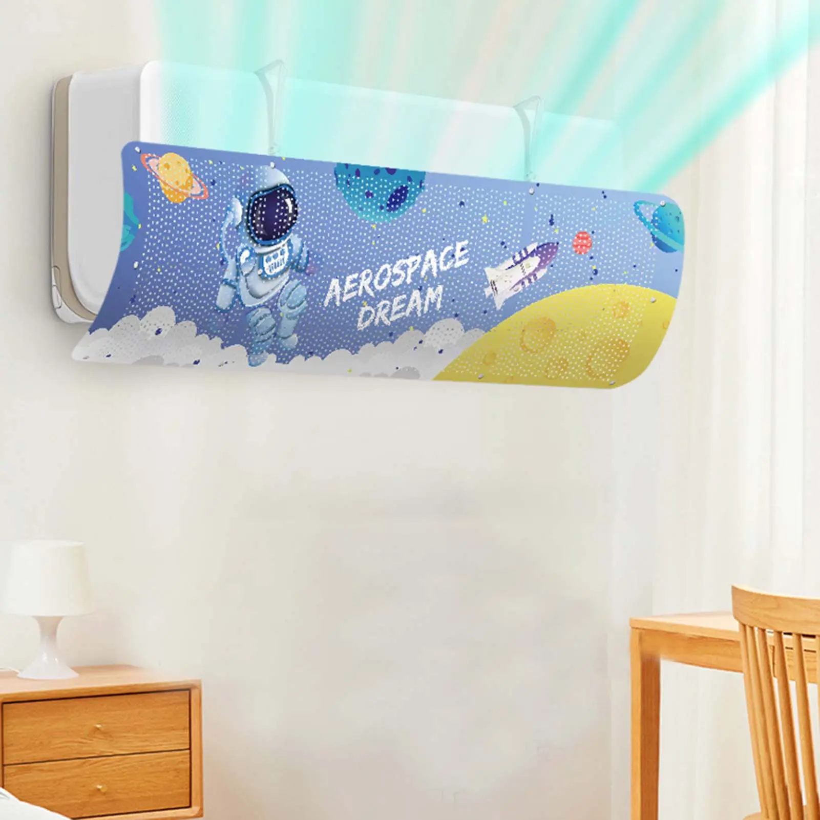 Air Condition Anti-direct Blowing Shield for Home Office