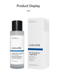 LANLATÉR Pro-Vitamin B5 1% + Hydro-8 HA Penyegar Toner Reparing Hydrating Microbiome Prebiotics untuk Kulit Sensitif 100ml