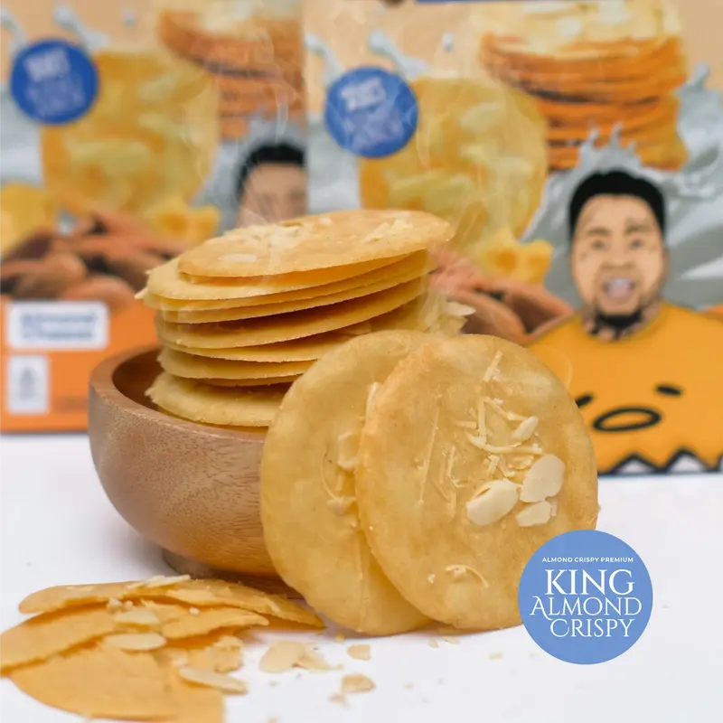 KING ALMOND CRISPY X MACARON TUFFERO [Almond Cripsy Premium King Abdi Viral] 5