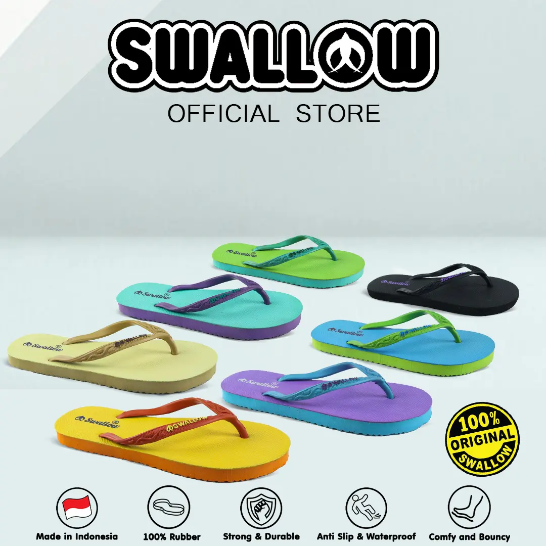 Sandal Jepit Swallow Beauty Female Color Collection - Swallow Premium Modern Female
