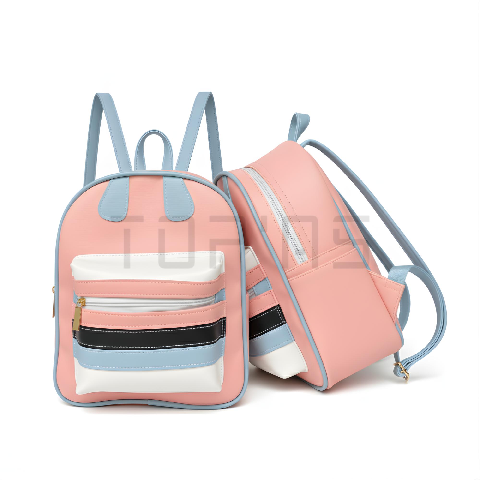 MSL Tas Ransel Gizelle Kombinasi / Tas Gendong Kulit Sintetis Wanita Multifungsi MSL Tas Ransel Gizelle Kombinasi / Tas Gendong Kulit Sintetis Wanita Multifungsi
