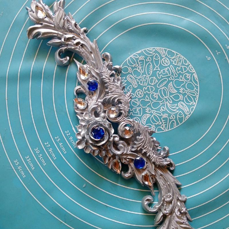 siger, tari, aksesoris, hiasan kening, mahkota Elegan Headbands Silver 5