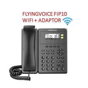 Telepon Ip Flyingvoice Wifi Voip IpPhone Flying FIP10 Voice