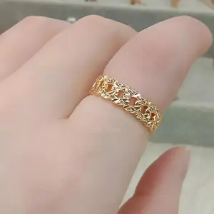 [ Beli 2 Produk Apapun Gratis 1 ] La Vienne -  Yukiko - Cincin Titanium Wanita Anti Karat Aesthetic - Perhiasan Elegan Cantik Mewah Simple Rings