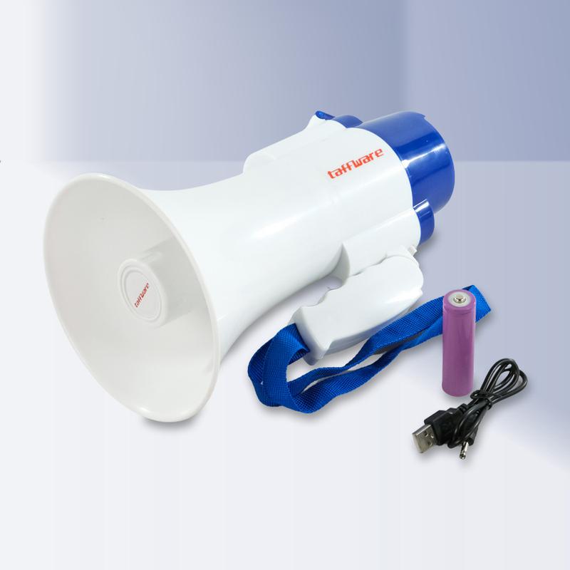 Megaphone Pengeras Suara Megafon Speaker Sirine Masjid Promosi Jualan Keliling Demo Gathering Outbond Portable Travel Bisa Rekam Musola Mesjid 7