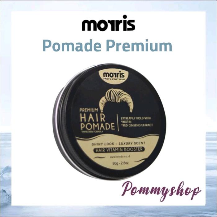 Gambar Morris Easy Styling Hair Pomade Premium Man Edition 80gr - Pomade Premium (Gold), Morris dari Pommyshop21_NEW Kota Administrasi Jakarta Barat Tokopedia