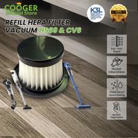 Gambar COOGER Refill Hepa Filter Vacuum Untuk CV6 Dan H269 Filter Debu Halus Praktis - Premium dari COOGER Official Store Kab. Bekasi 1 Tokopedia