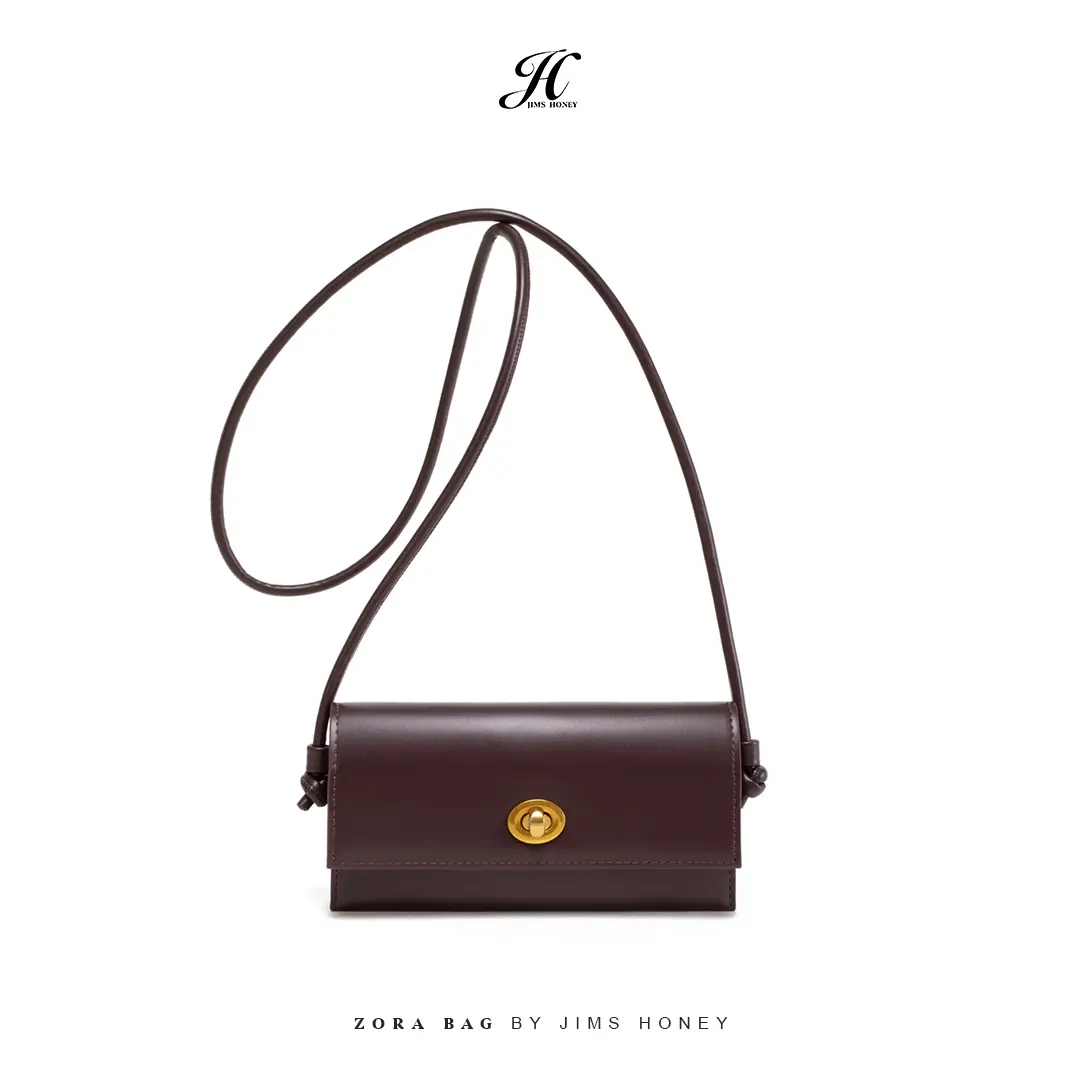 JIMS HONEY - Zora Bag - Sling Bag Tas Selempang Wanita Kulit