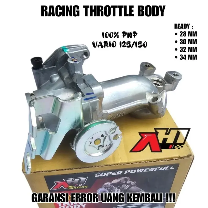 NEW TB THROTTLE BODY AH1TB AHI VARIO 125 150 SET 28 30 32 34 MM 2