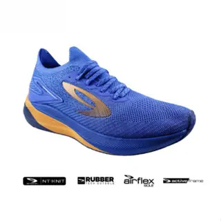 Sepatu Lari 910 HAZE INFIKNIT 1.0 - Biru Ultramine/Coklat/Navy sepaturunning murah 1