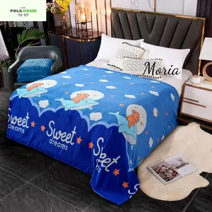 Pola PA Premium Quality Selimut Dewasa Bulu Super Lembut Motif Cantik