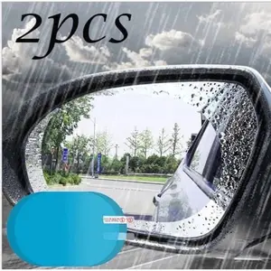 CLAIYDREAM Kaca Film Anti Fog Kaca Film Oval Spion Mobil Anti Embun Car Pelindung