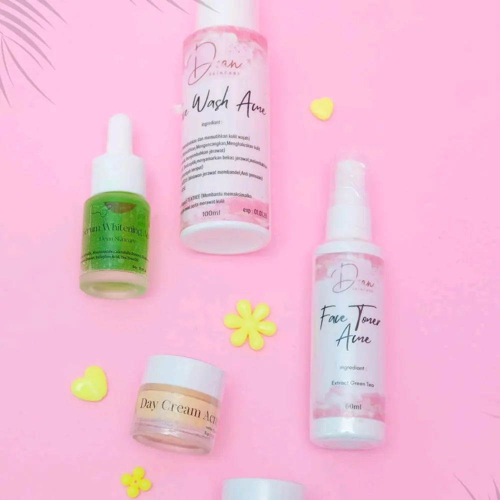 PAKET ACNE/BRUNTUSAN DEANSKINCARE Facial Wajah Pencerah