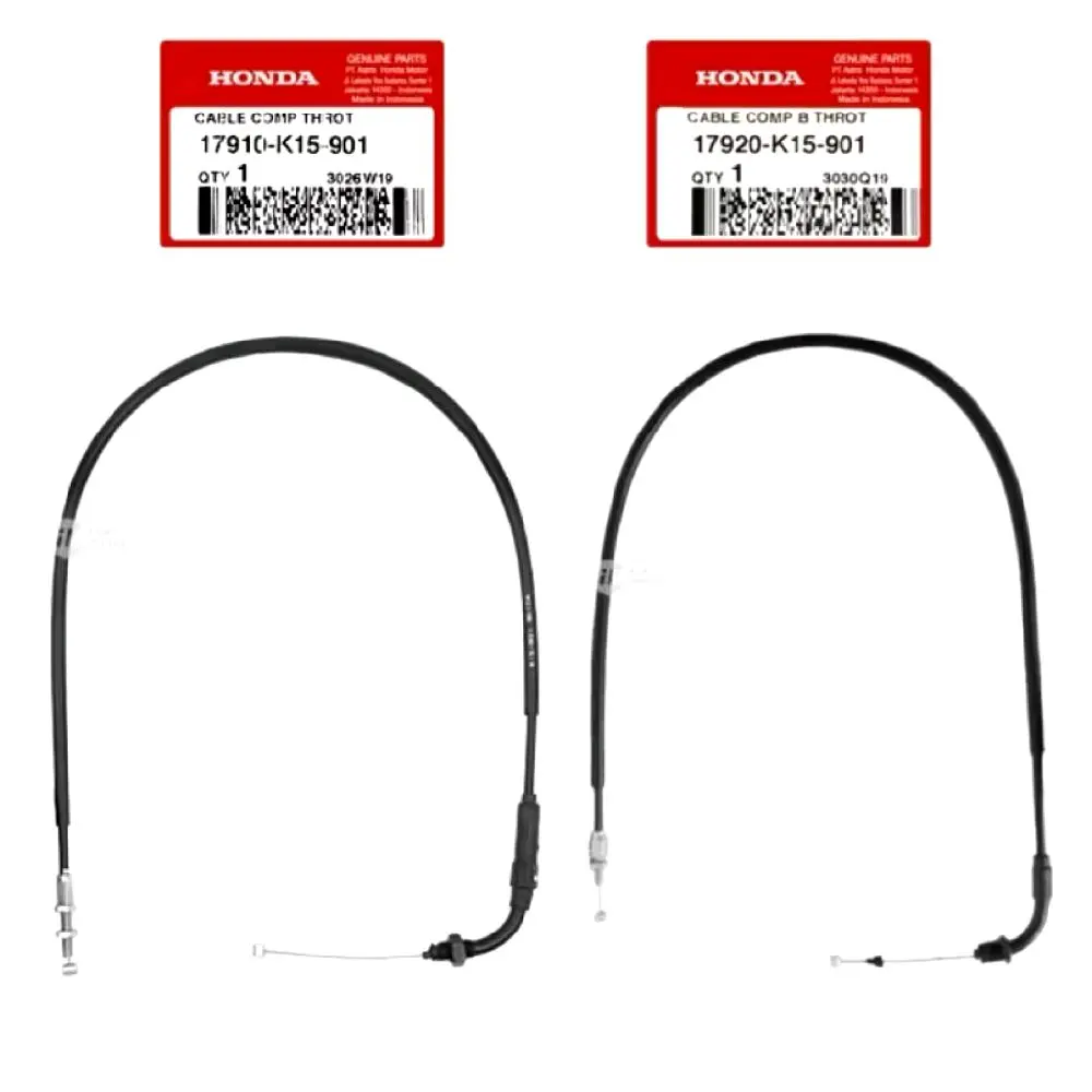 17910 K15 901 (atas) 17920 K15 901 (bawah) Kabel gas Honda Cb 150R lama non led ori ahm