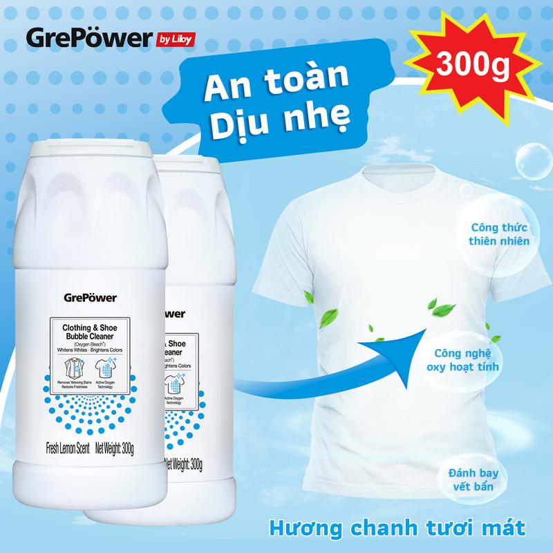 Bột giặt bọt đa năng cho giày dép và quần áo