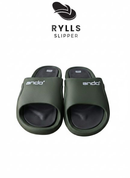 Sandal Slides Selop ANDO Sendal Selop Ando Trendi pria wanita kasual kekinian terbaru
