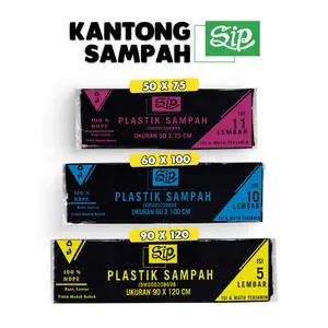 Kantong Plastik Sampah Hitam EKONOMIS Trash Bag SIP