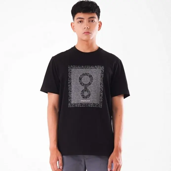 Greenlight Chicago Kaos Pria Katun Lighweight Regular Fit CG090424
