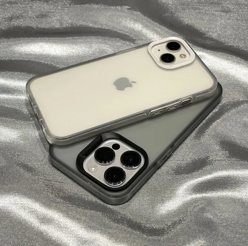 Ốp Điện Thoại Trong Suốt Nhám Thích Hợp Cho iPhone 11 12 / 13 14 Pro Max 15 / 15Pro / 15Pro Max, Có Thể Được Sử Dụng Cho Mosha-dakong 0