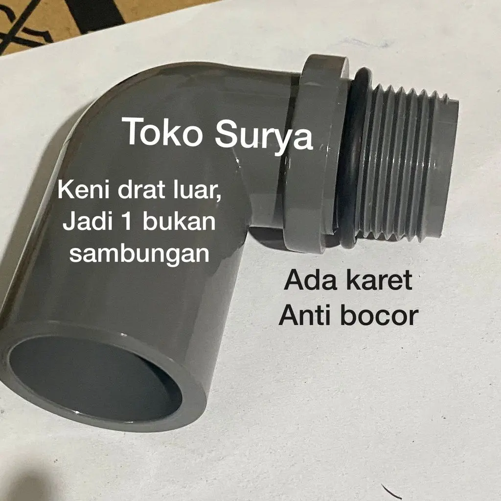 KENI DRAT LUAR 1/2" 3/4" 1" VALVE KNEE 1/2" VALVE KNEE 3/4"VALVE KNEE 1" KENI DRAT LUAR 3/4" KENI DRAT LUAR 1" VALVE ELBOW 1/2" VALVE ELBOW 3/4" VALVE ELBOW 1" ELBOW DRAT LUAR 1/2" ELBOW