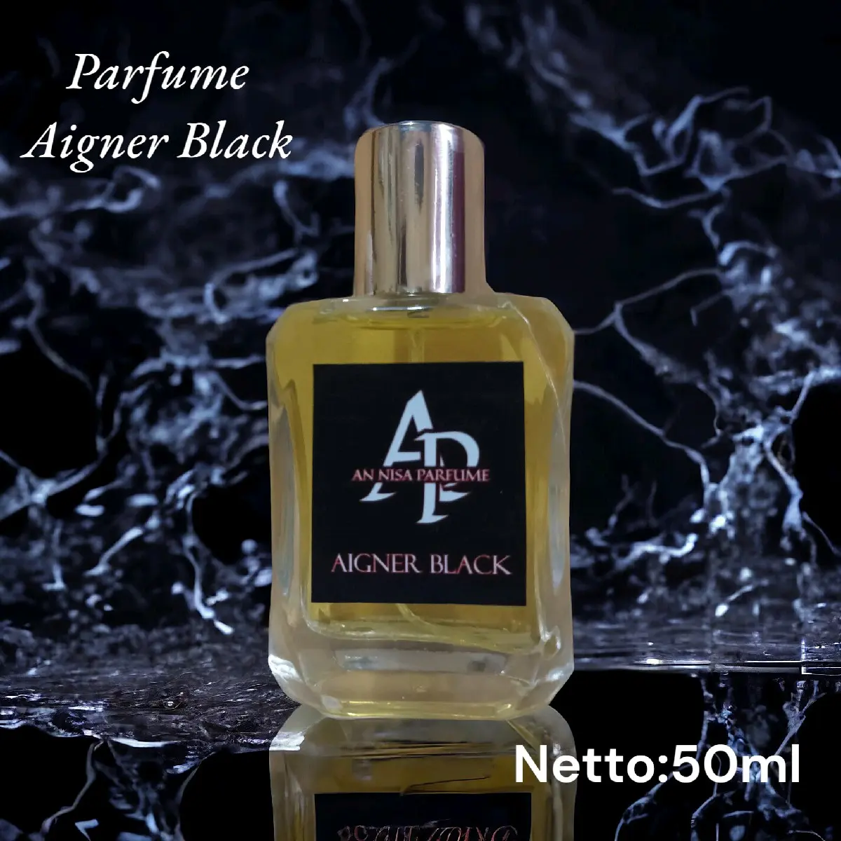 Parfume Pria Aigner Black non alkohol 15ml 20ml 30ml 35ml 50ml Perfume Vanilla [cod] Promo Wangi Tahan Lama
