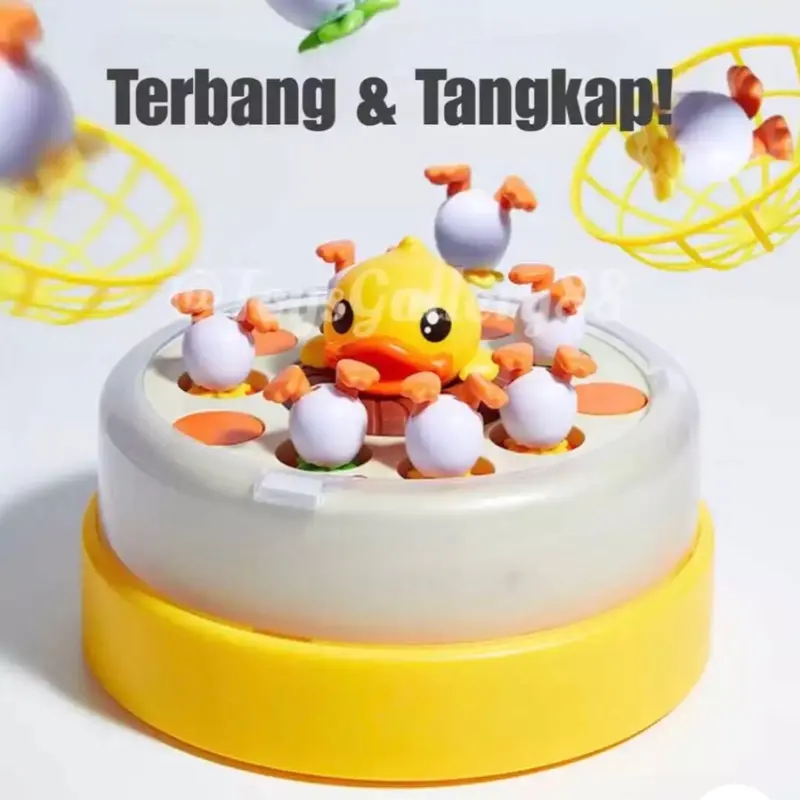 ￼【COD】Mainan Tangkap bebek terbaru 2024 | Mainan Duck and Freinds Bouncing Carousel | Mainan anak lucu dan menghibur anak | Mainan Bebek Loncat 2024 2