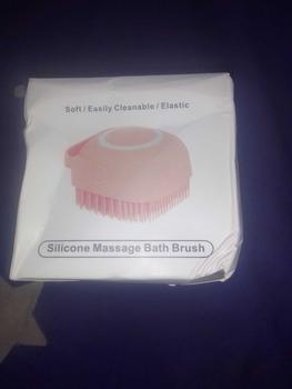 Product Review of Sikat Mandi Dispenser Silicon /Shower Brush Silicon / Sikat Silicone Lembut Dispenser Sabun Mandi   Silikon from r**6 0