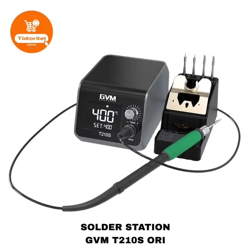 SOLDER STATION GVM T210S ORI ALAT PERBAIKAN PONSEL