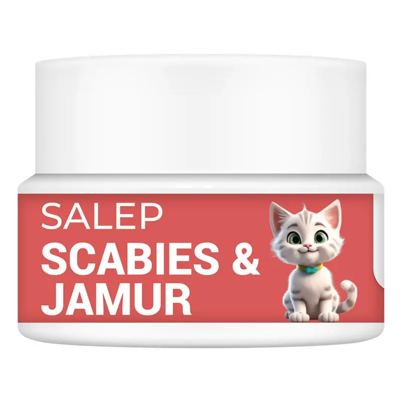 NOVAMOS Salep Scabies Jamur Kucing dan Anjing Obat Gatal Gudik Koreng Ampuh 0