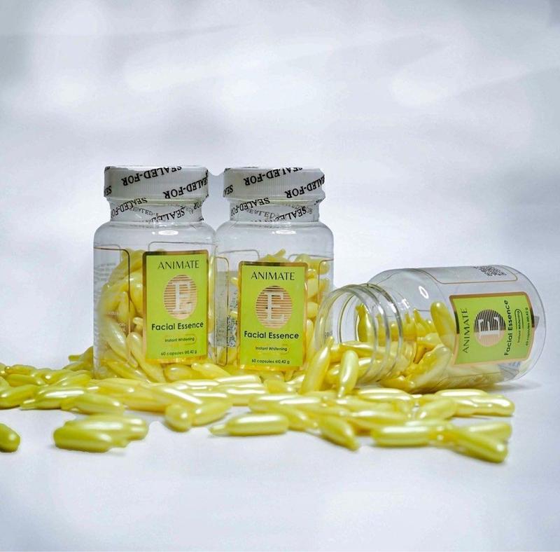 Product Introduction of 3 pcs ANIMATE SERUM WAJAH VITAMIN E [ ISI 60 KAPSUL]FACIAL ESSENCE Perawatan  Pencerah Muka dan Tubuh Hitam Mencerahkan Memutihkan 1