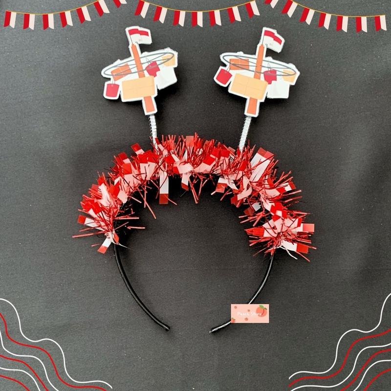 Bando Tuing Tuing 17 Agustus Merah Putih Merdeka Love Star Kerupuk Panjat Pinang 3