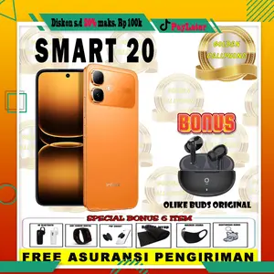 PROMO LIVE) INFINIX SMART 20 4/128 & 4/64 GARANSI RESMI